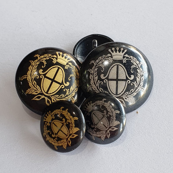 Blazer - Gunmetal with Gold or Silver