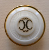 Cream (Gold) / Two C Design / Shiny Button