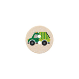 Vehicles / Recycled Cotton / 2 hole