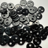 Black / 2-hole / Stay Button