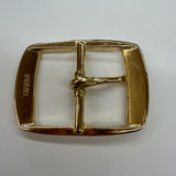 Rectangle Metal Buckle / Gold coloured / 30mm