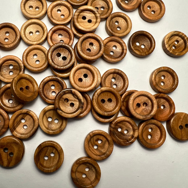 Wood / Olive / 2 hole