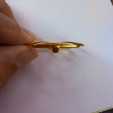 Rectangle Metal Buckle / Gold coloured / 18mm
