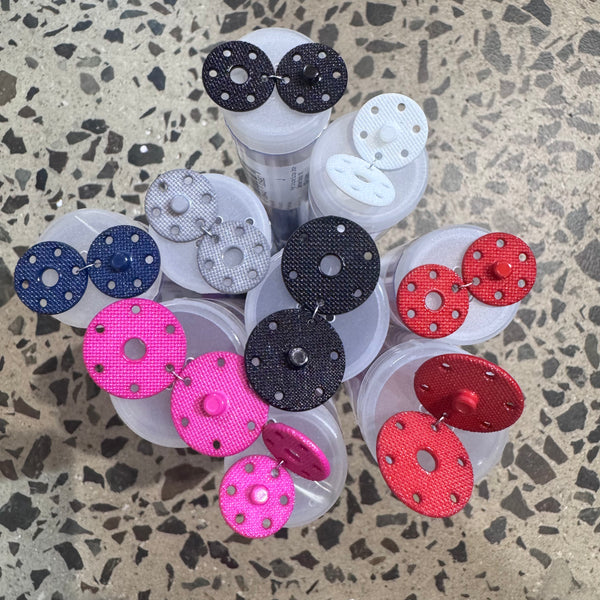 Plastic Snap fasteners / Coloured