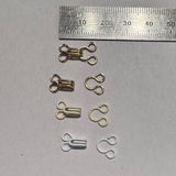 Hook & Eye / Size 3 / pack of 10