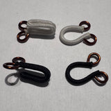 White / Hook and Eye / Fabric