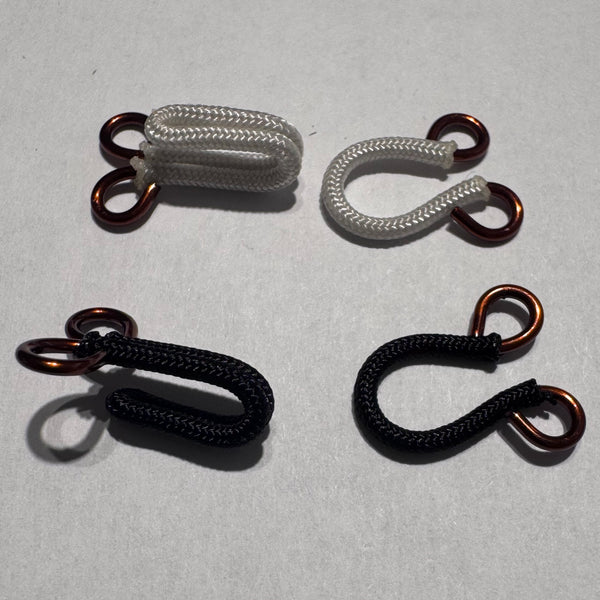 White / Hook and Eye / Fabric