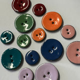 Coloured Coconut / Glossy Front / 2 Hole