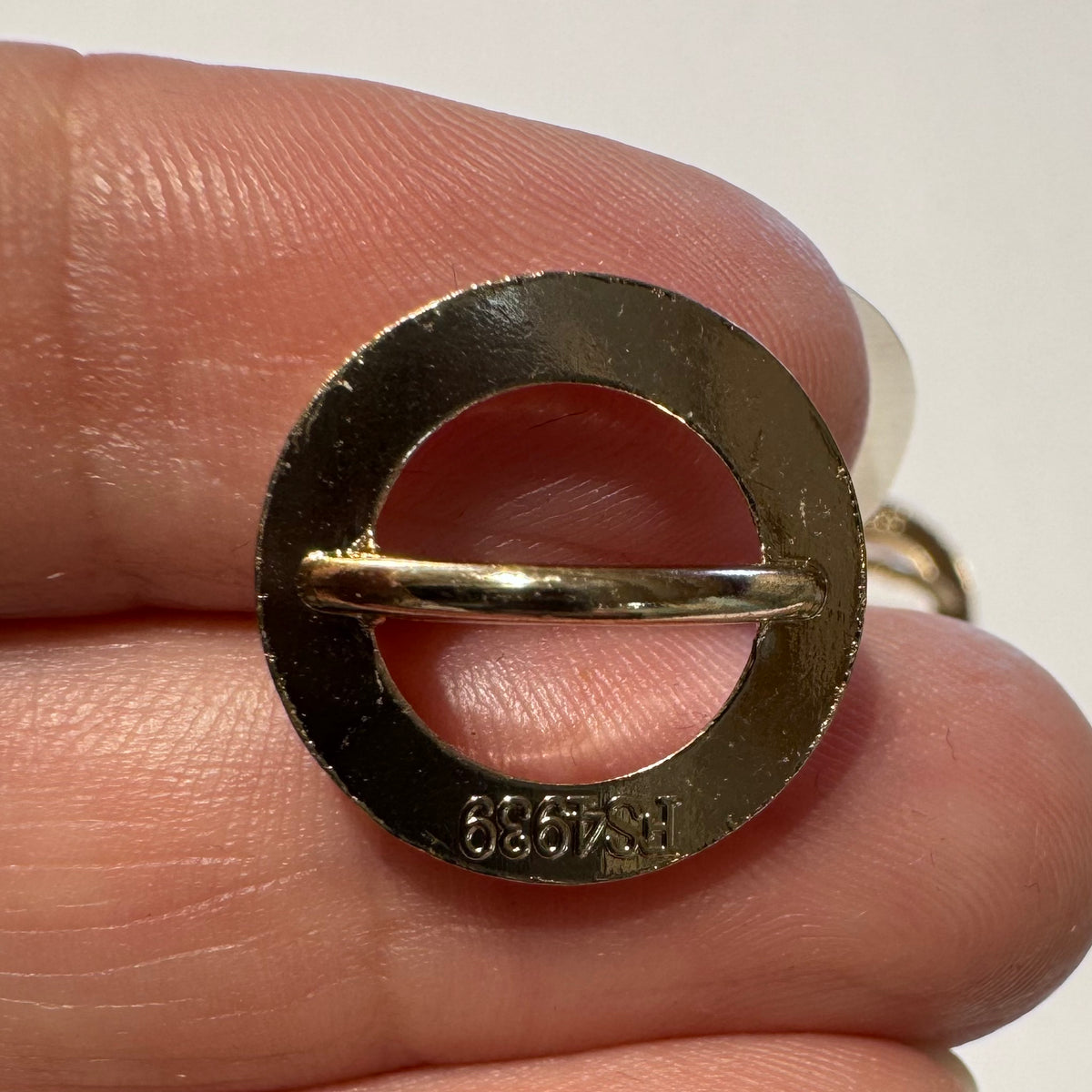 Round Gold Buckle / Button / Metal – Buttonmania