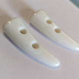Large Tooth Toggle / Polyester