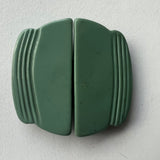 Plastic buckle / vintage / interlocking clasp