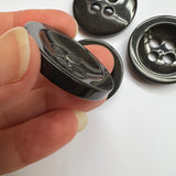 Grey Coat Button