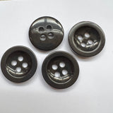 Grey Coat Button