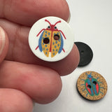 Colourful Beetle / 2 hole