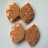 Plastic buckle / vintage / interlocking clasp