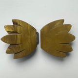 Plastic buckle / vintage / interlocking clasp