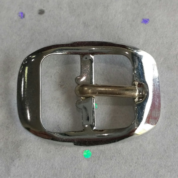 Small Silver Buckle - 12.5mm/.5"