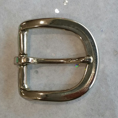 Small Silver Buckle / 20mm / .75"