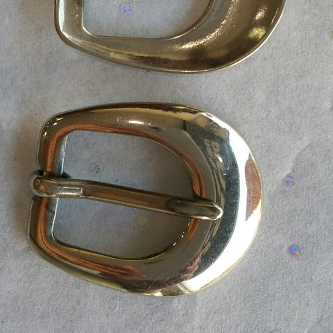 Small Silver Buckle / 12.5mm / .5"
