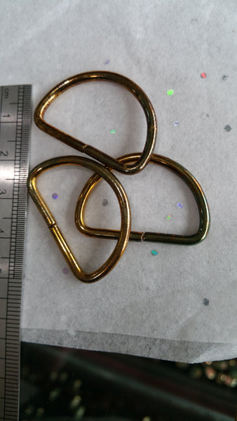 Brass D Rings