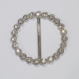 Gold or Silver and Diamante Buckle