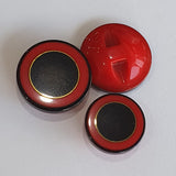 Black & Red with Gold / Vintage / Shank