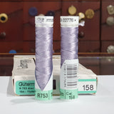 Light Lilac #158 - Gutermann Buttonhole Silk Twist / 10m spool