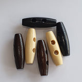 Wooden Toggles / 2 Hole / 3 Colours
