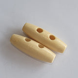 Wooden Toggles / 2 Hole / 3 Colours