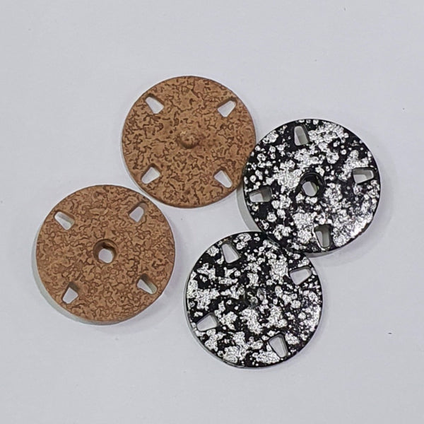 Snap fasteners / Metal / Decorative