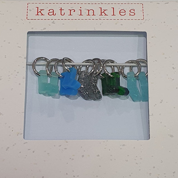 Ring Stitch Markers / Socks / Acrylic