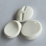 White / Concave / Polyester
