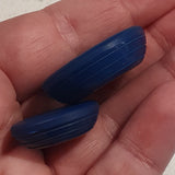 Chunky Royal Blue / 4 Hole / Vintage
