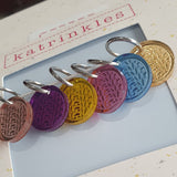 Ring Stitch Markers / Round Knit / Acrylic