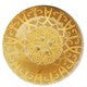 Button Yellow / Etched / Matte