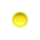 Button Yellow / Domed / Shiny