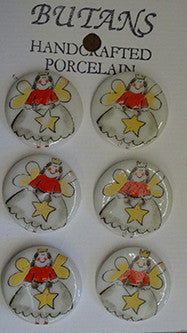 Button White / "Fairy" / Matte
