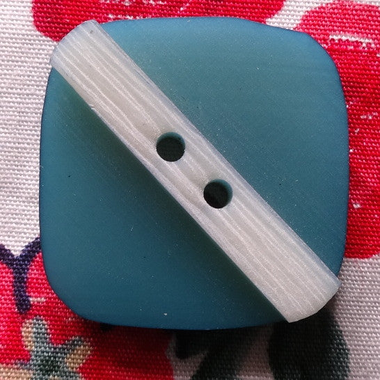 Button Blue / Stripe / Matte
