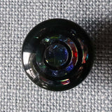 Button Black / Dome / Shiny