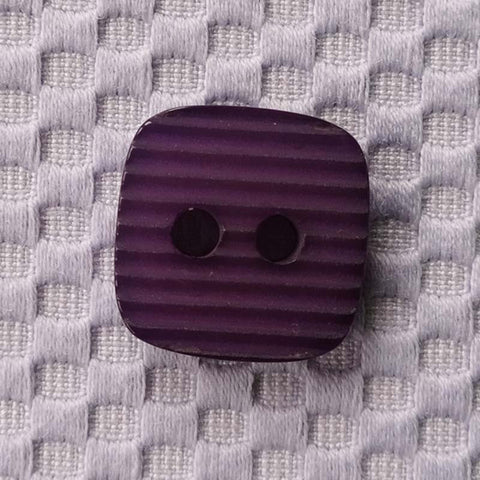 Button Purple / Ridged / Matte