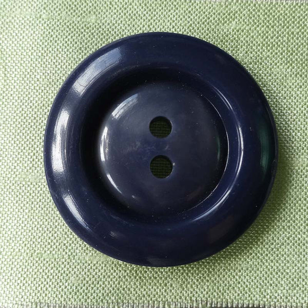 Button Blue (Mauve) / Rimmed / Matte