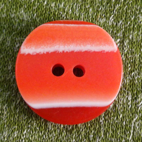 Button Red / Striped / Matte