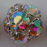 Metallic /  Full Ball / Diamante AB (Aurora Borealis)