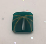 Square / Silver (sparkle) Lines / Shiny - 8 Colours Available