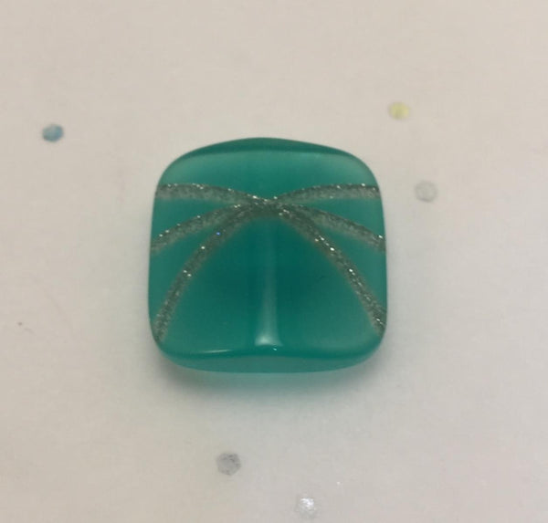 Square / Silver (sparkle) Lines / Shiny - 8 Colours Available