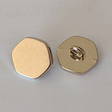 Gold Hexagon / Metal / Shiny