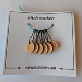 Pin Stitch Markers / Bamboo