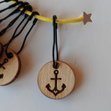 Pin Stitch Markers / Bamboo