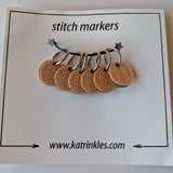 Ring Stitch Markers / Bamboo