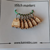 Ring Stitch Markers / Bamboo